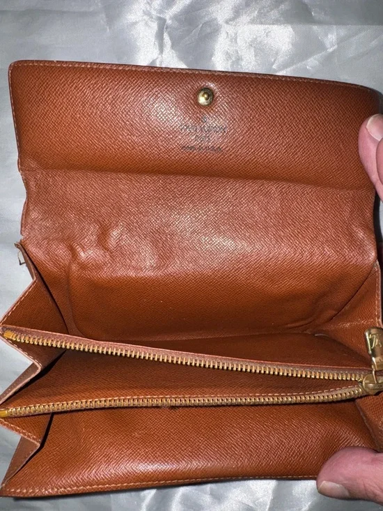 Pre-owned Louis Vuitton Monogram Sarah Wallet - Picture 4 of 8